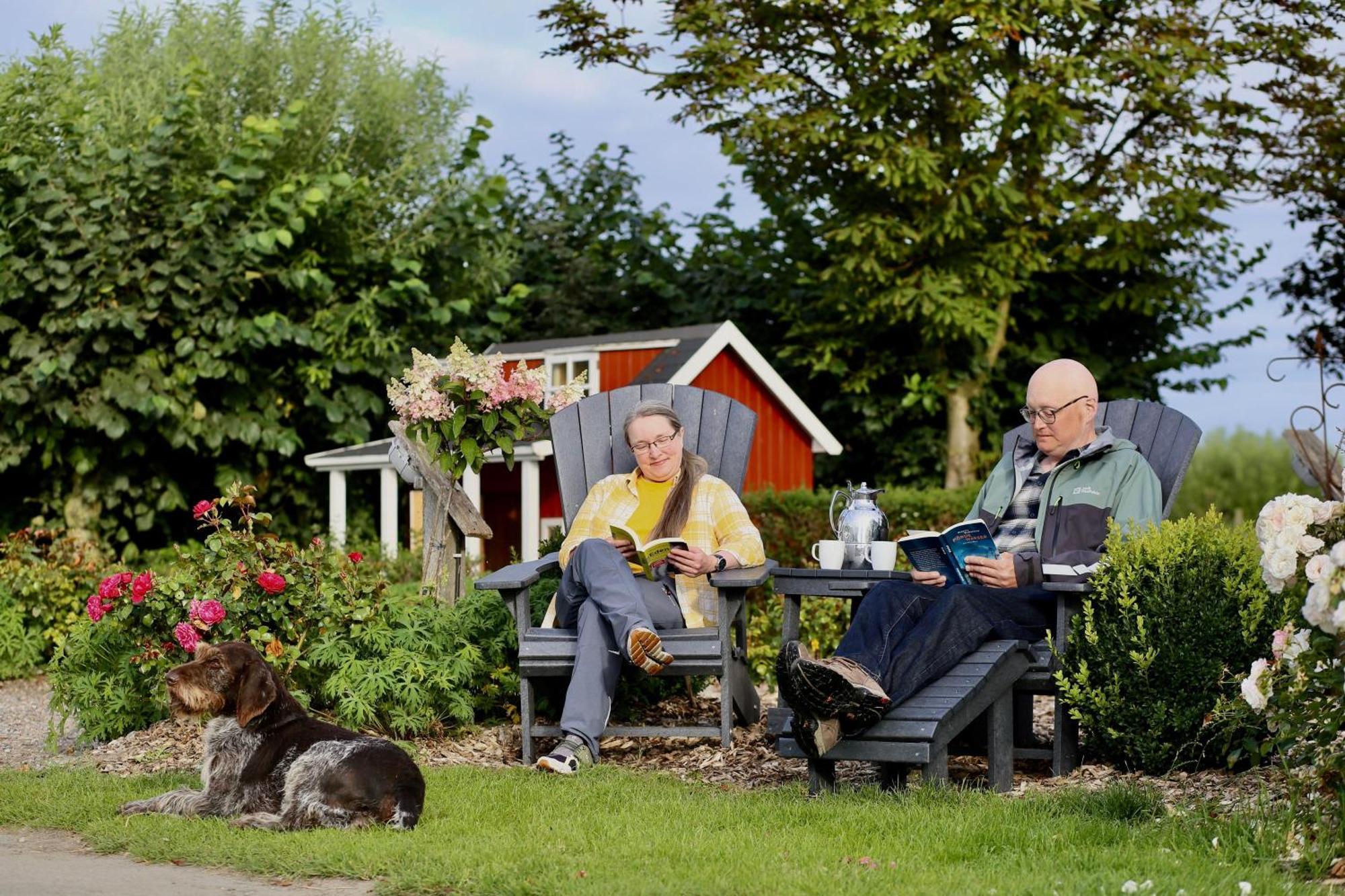 Nordsee Bauernhof Familie Wulff Fewo "Suedfall" Reußenköge Exteriér fotografie